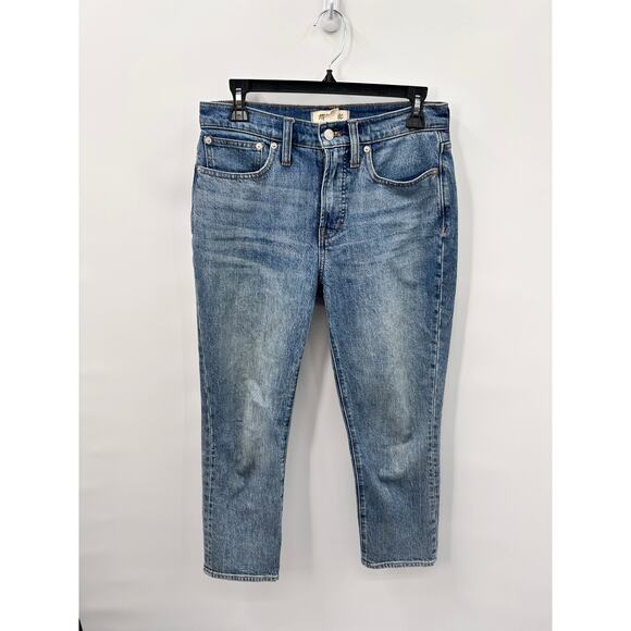 MADEWELL The Petite Perfect Vintage Jean in Heathcote Wash NG762 // 27P - Picture 4 of 12